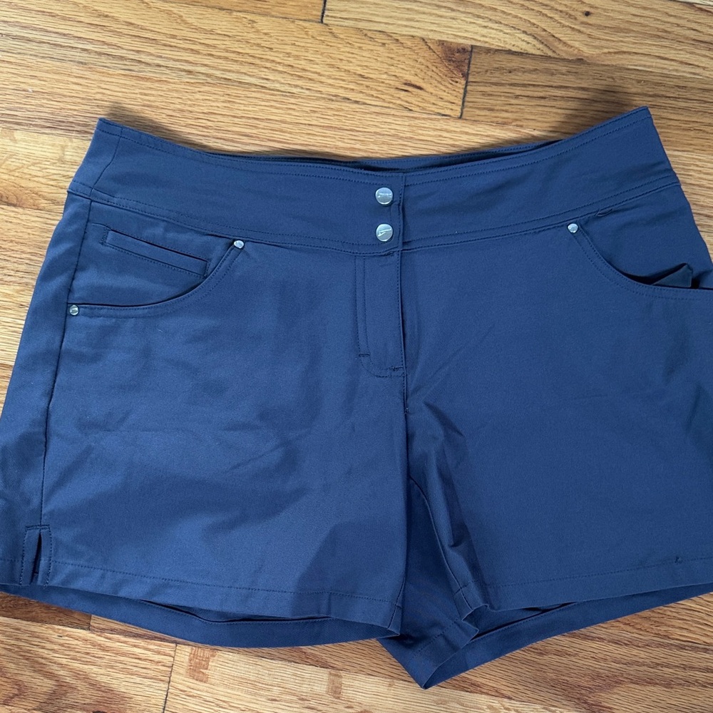 Women's Gray Golf Shorts